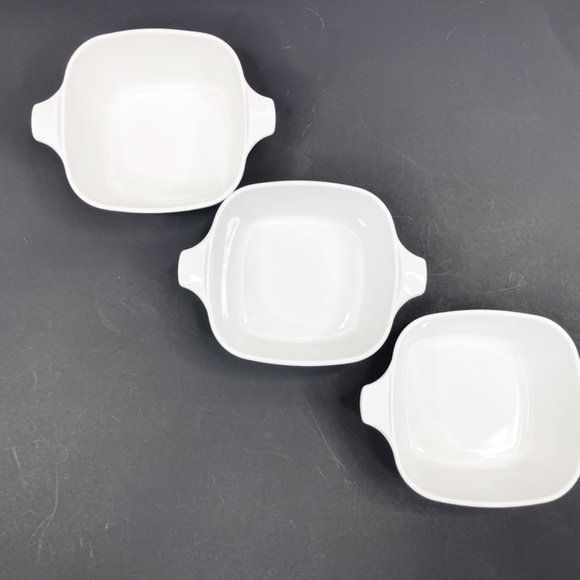 ๐ Corning Ware Blue Cornflower Casserole Dishes โ Set of 3 Vintage Baking Dishe - Picture 2 of 6